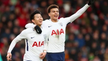  热刺孙兴慜梅开二度，北伦敦德比占先机